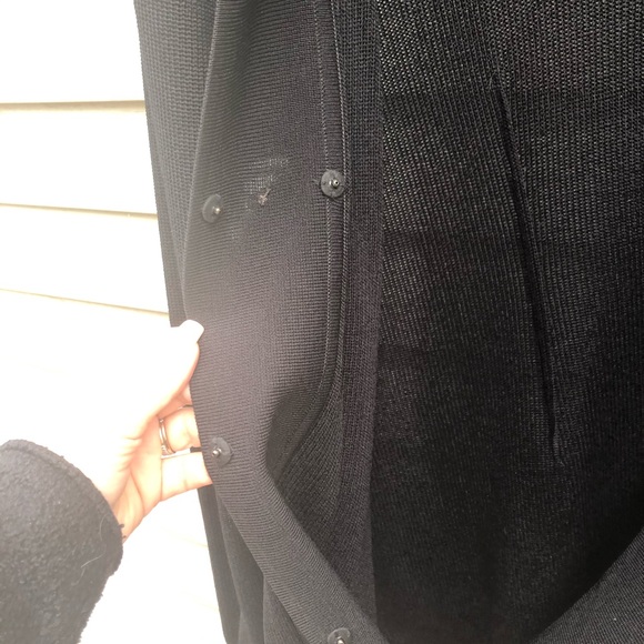 Exclusively Misook Black Knit Cardigan Sweater 2X - Picture 3 of 5